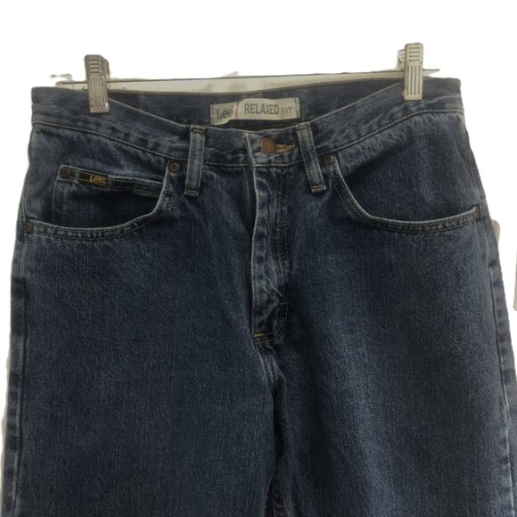 Lee Relaxed Men's Jeans Relax Fit Straight Leg Size 31 x 32 - Picture 5 of 12